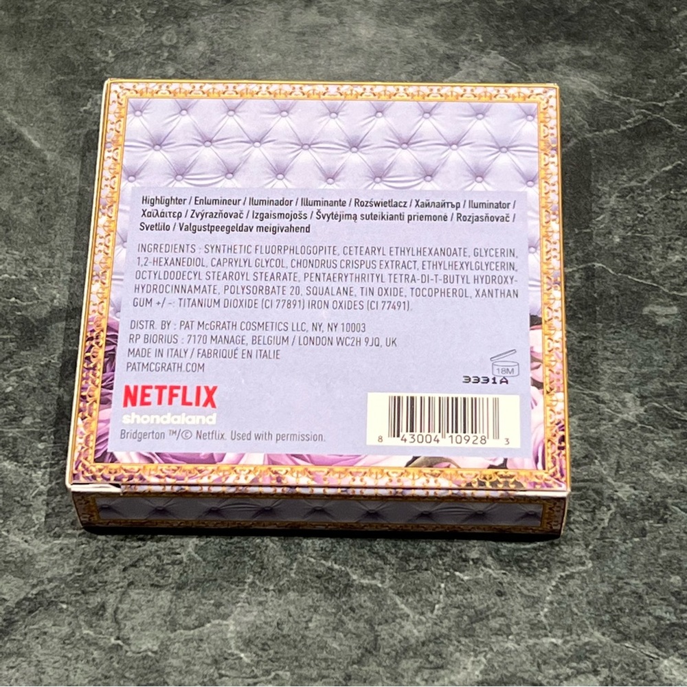 Pat McGrath X Bridgerton Gold Highlighter Skin Fetish Xtreme Gold 002 NWT - Picture 5 of 10